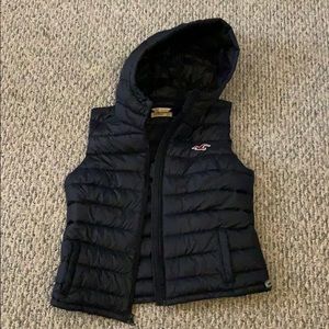 Hollister puffer vest